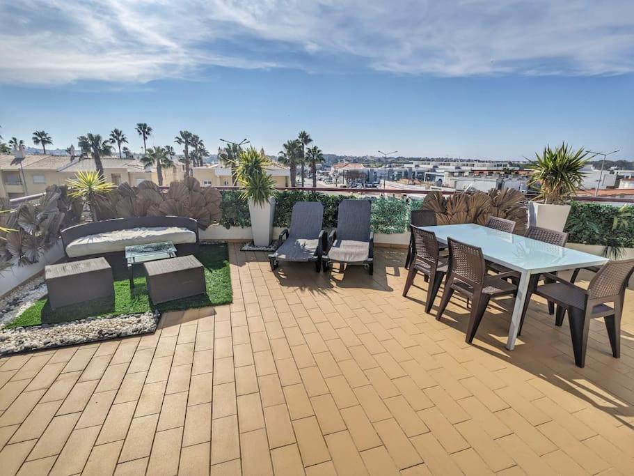 Penthouse With Sea View & Private Terrace Apartman Guia  Kültér fotó